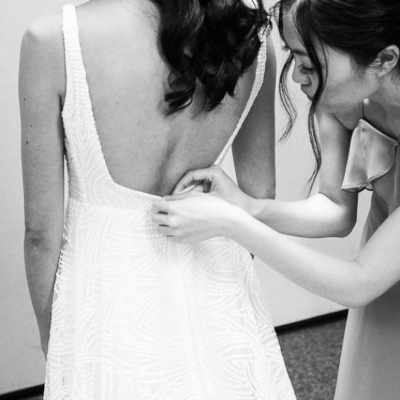 Made with Love Lace Wedding Gown (Ivory Size 2) - Picture 8 of 16